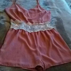 Pink romper